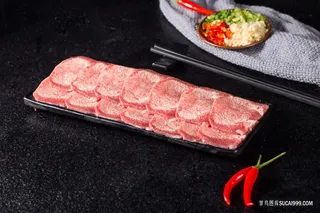 新鲜内脏牛心火锅配菜图片