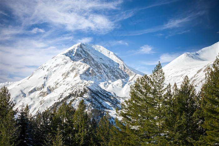 雪山景色高清图片