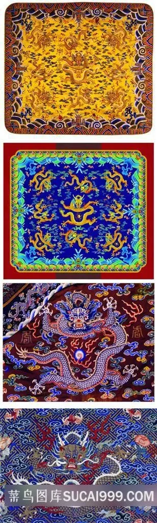 传统龙纹图案高清素材