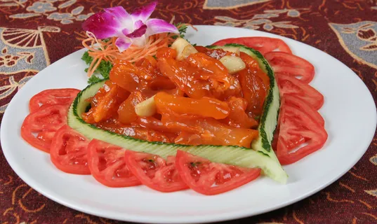 40蒜仔烧蹄筋  定州江苏