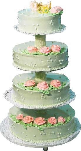 结婚蛋糕 PNG免抠