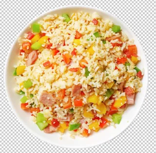 夏威夷炒饭免扣素材