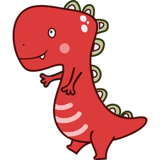 卡通恐龙生日宝宝宴派对素材恐龙派对免扣素材