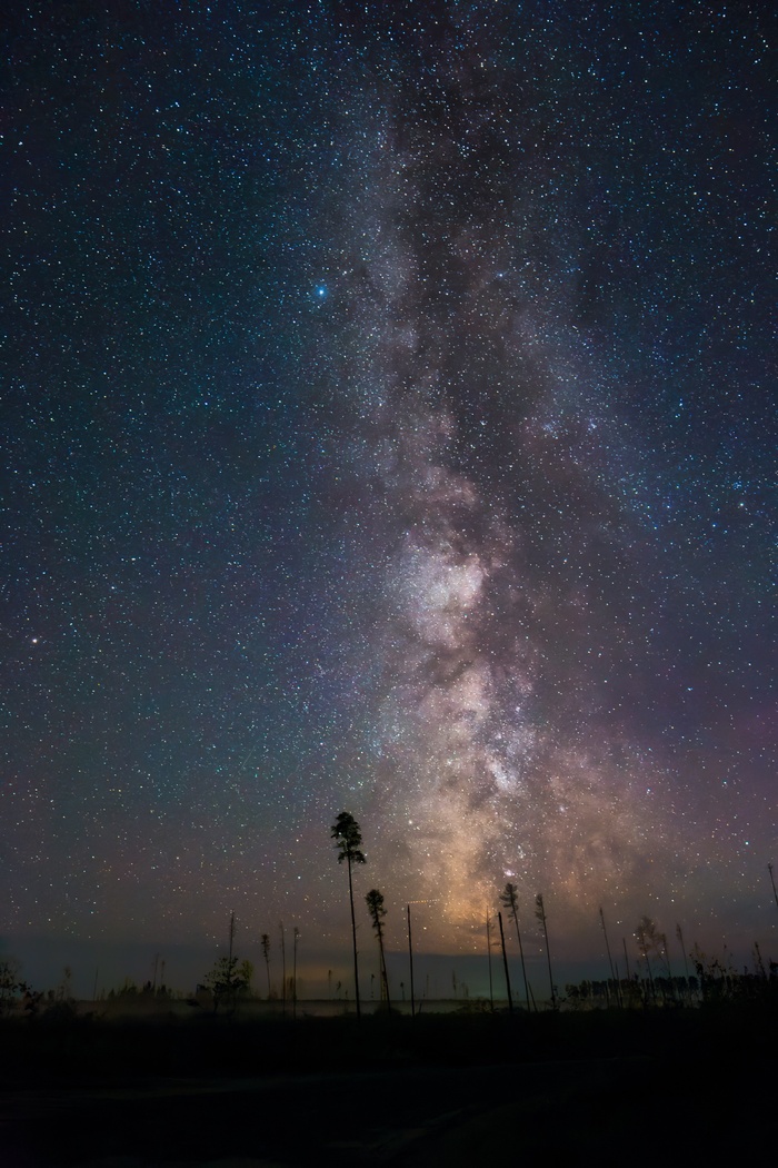 黑色星空摄影素材