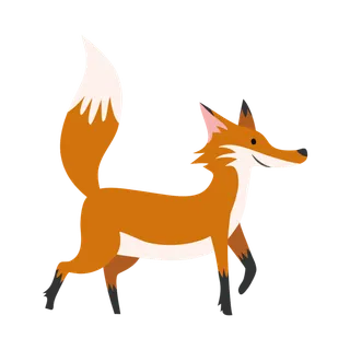 矢量狐狸素材