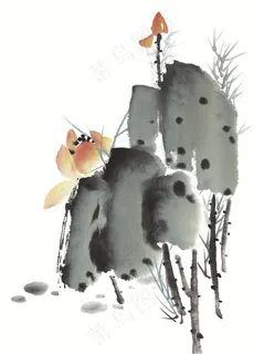花卉国画图片素材 花卉国画图片素材