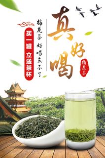 乌龙茶真好喝春茶上市促销海报