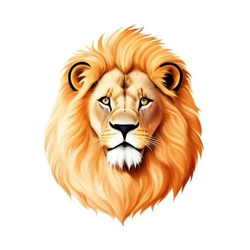 狮子动物免抠(2048x2048)