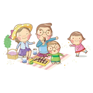 卡通 素材 人物 动画 插图