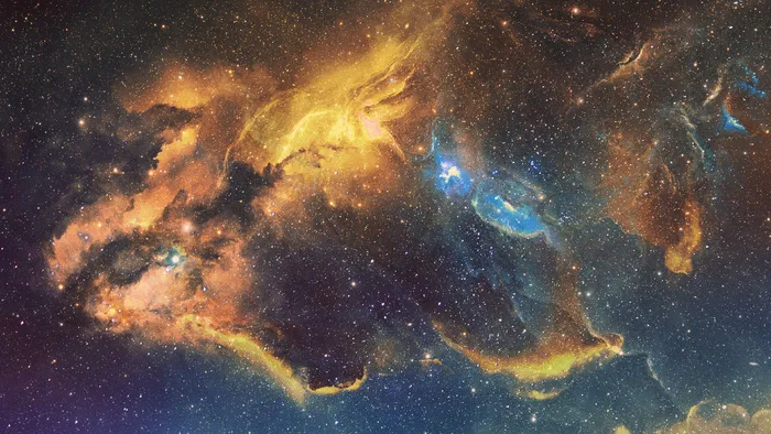 炫彩元宇宙景色