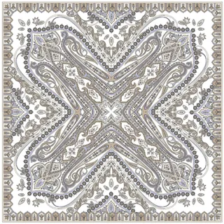 矢量AI奢华欧式宫廷风洛可可花纹装饰图案服装围巾印花底纹素材