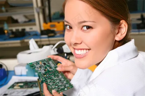 正在工作的工厂女职工高清摄影 正在工作的工厂女职工高清摄影