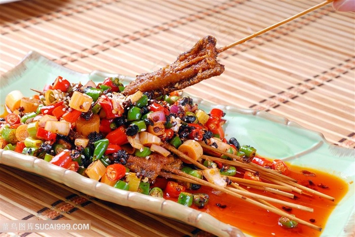 串香鳝段的美食图片