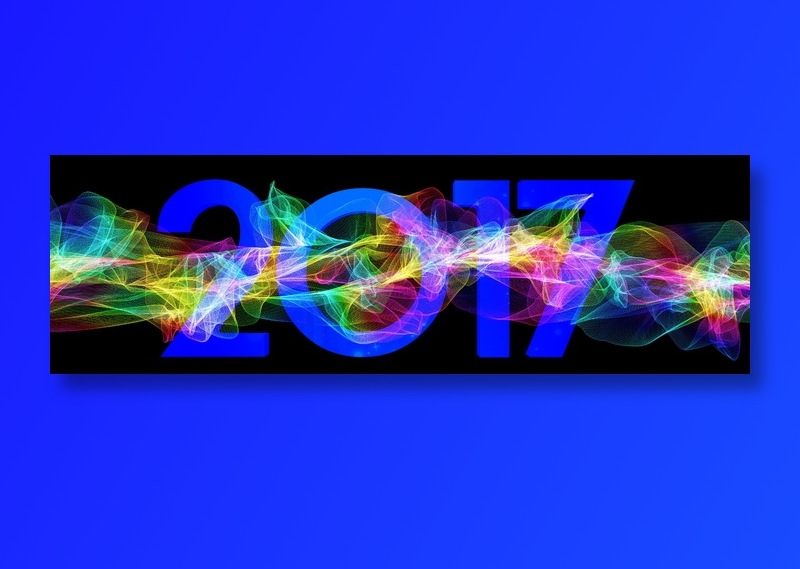 2017多彩数字图片