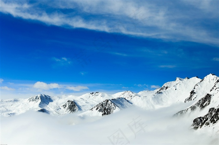 雪山图片素材