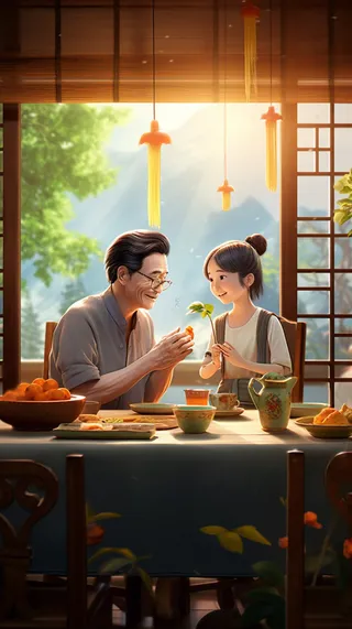 父亲 父亲节 温馨 坚强 爱护 关怀 教育 快乐 幸福 父爱