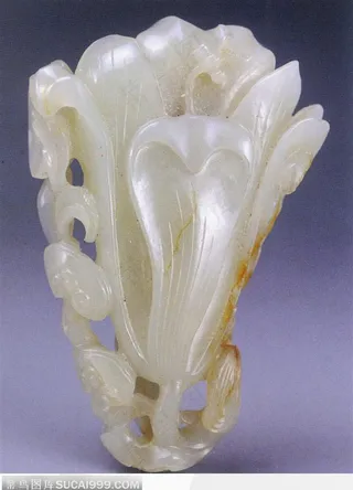 中华传统-精美的玉白菜