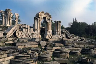 北京圆明园遗址公园图片