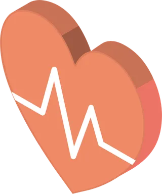 爱心心跳素材