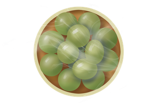 清明节海报设计插图卡通青团素材图片元素png透明背景