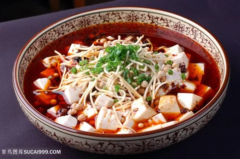 路边豆花中华美食摄影图 路边豆花中华美食摄影图