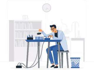 扁平化人物场景办公互联网等距ai矢量设计网页海报UI素材插画