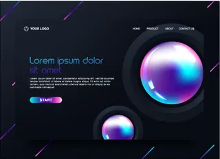 网页设计网页摸版素材