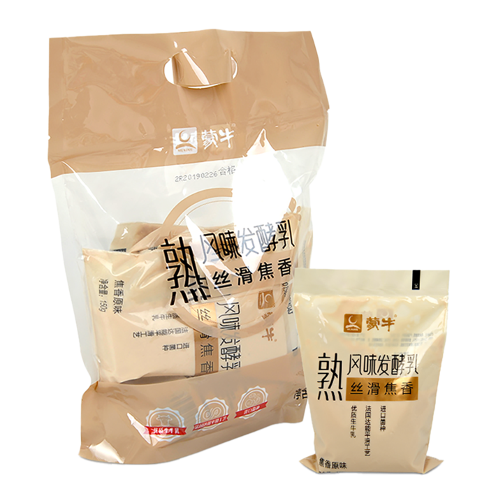 蒙牛风味发酵乳超市商品白底图免抠实物摄影png格式图片透明底