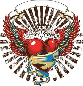 彩色纹身 PNG免抠