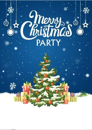 设计圣诞节树花背景墙玄关