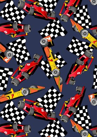 红色系方程式赛车比赛18