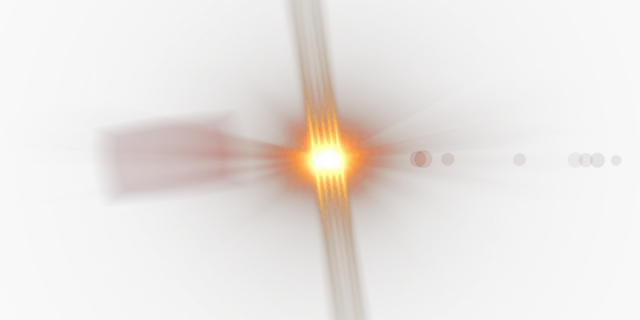 透明炫光 光线 免抠