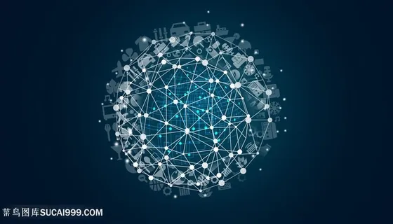 蓝色炫酷科技背景