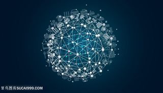 蓝色炫酷科技背景