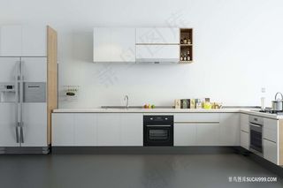 现代化厨房装修风格