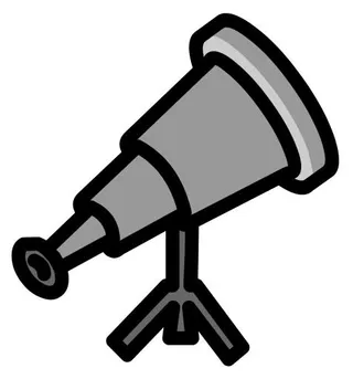望远镜 PNG免抠