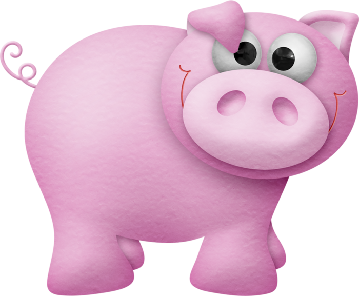 粉色小猪卡通动物现代农业