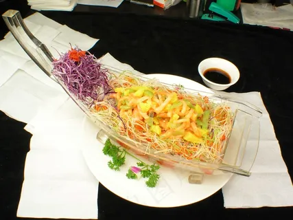 粤菜1498锦绣三文鱼 粤菜1498锦绣三文鱼