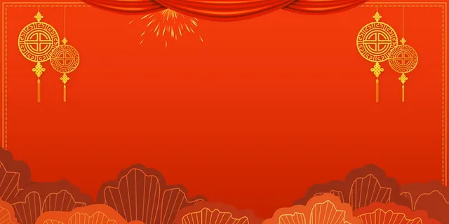 2022虎年新年春节卡通模板喜庆节日背景 2022虎年新年春节卡通模板喜庆节日背景