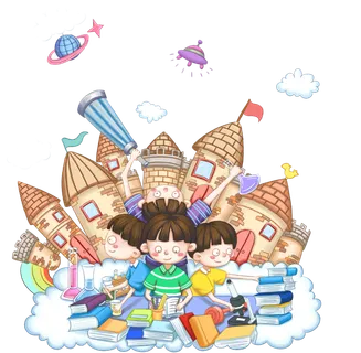 卡通 素材 人物 动画 插图