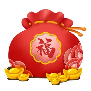 附件装饰新年