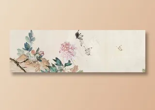 复古中国风古风国画背景素材