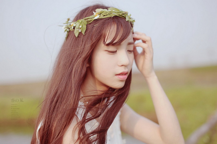 摄影图片人物美女模特照片