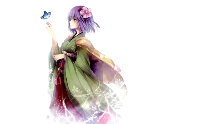 古风女孩卡通素材