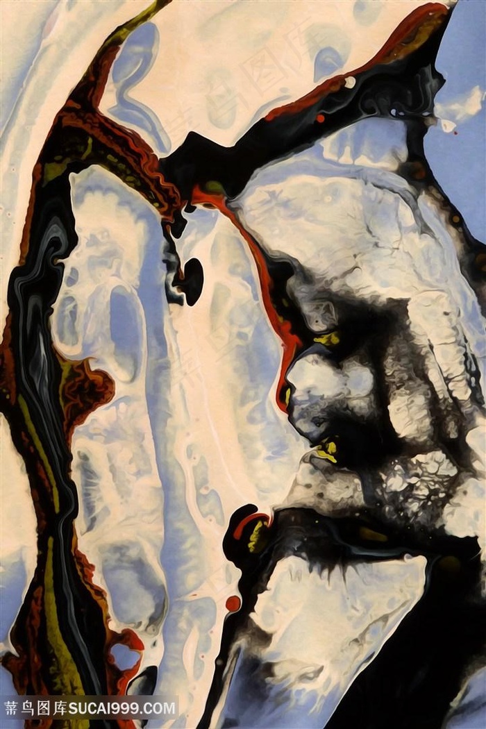 水彩时尚艺术油画挂画