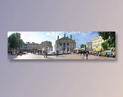 唯美的欧洲庄园村镇全景高清图