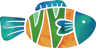 石斑鱼卡通色彩画少儿兴趣班