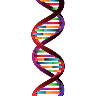 基因旋转图科技kv主视觉素材
