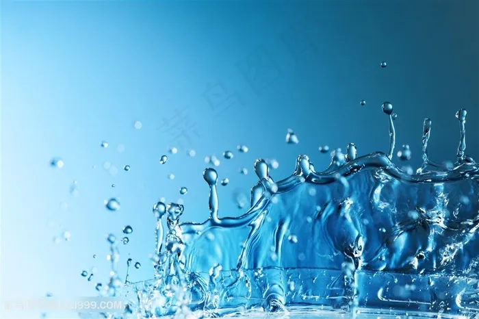 喷洒水花水纹高清图片