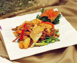 95C-021碧绿炒双脆